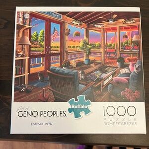 Buffalo David Bitton Lakeside View Puzzle 1000 pieces